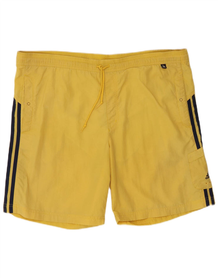 Adidas Herre Cargo svømmeshorts store gule nylon