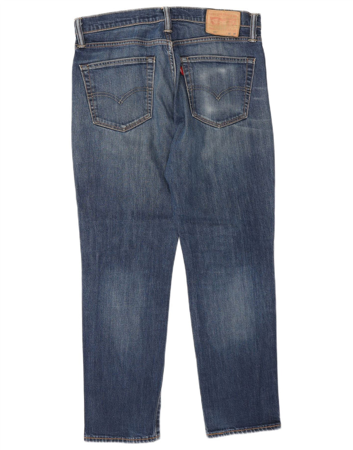 Levi's Herre 511 Straight Jeans W32 L30 Blå Bomuld