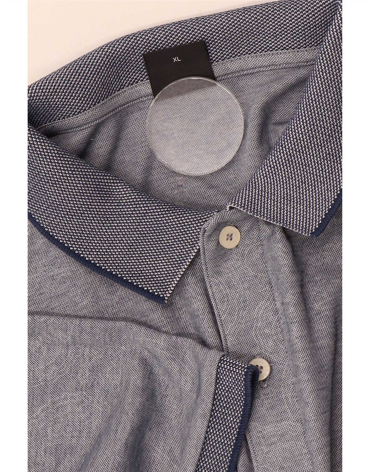 Hugo Boss herre poloshirt XL marineblå