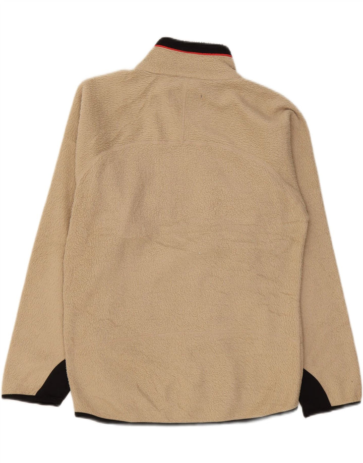 FILA Fleecejakke til mænd UK 38 Medium Beige Colourblock