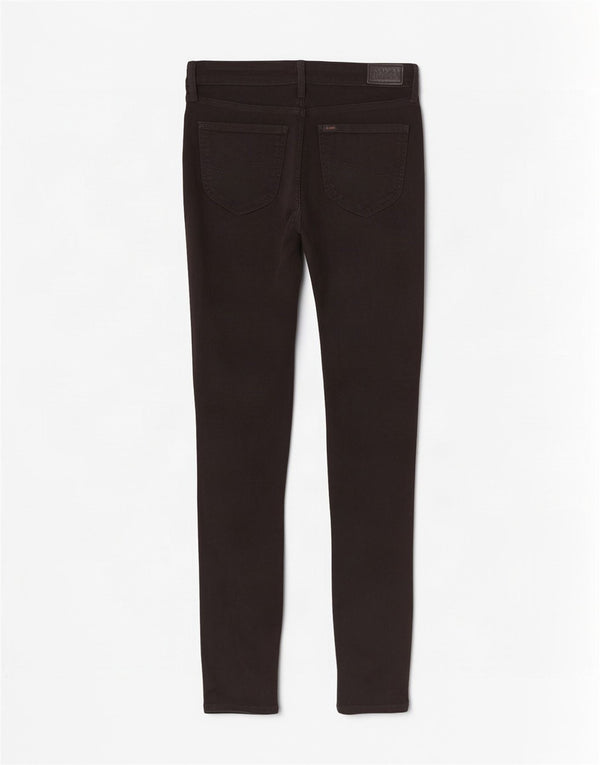 Lee Womens Scarlett Skinny Jeans W30 L33 Black Cotton
