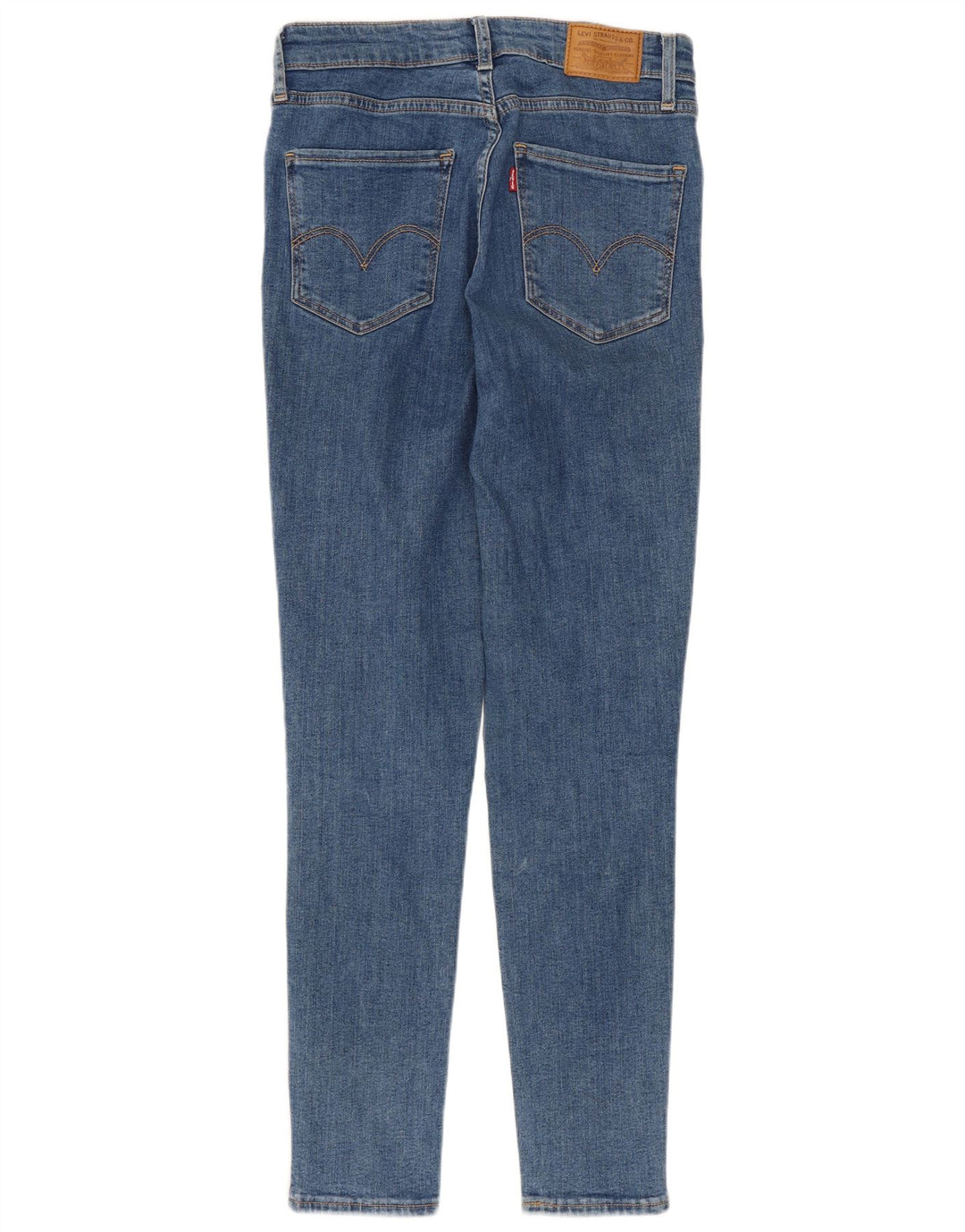Levi's Dame 721 Skinny Jeans med høj talje W26 L27 Blå