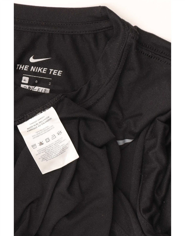 Nike Herre Wildcats Grafisk Top Langærmet Stor Sort Polyester