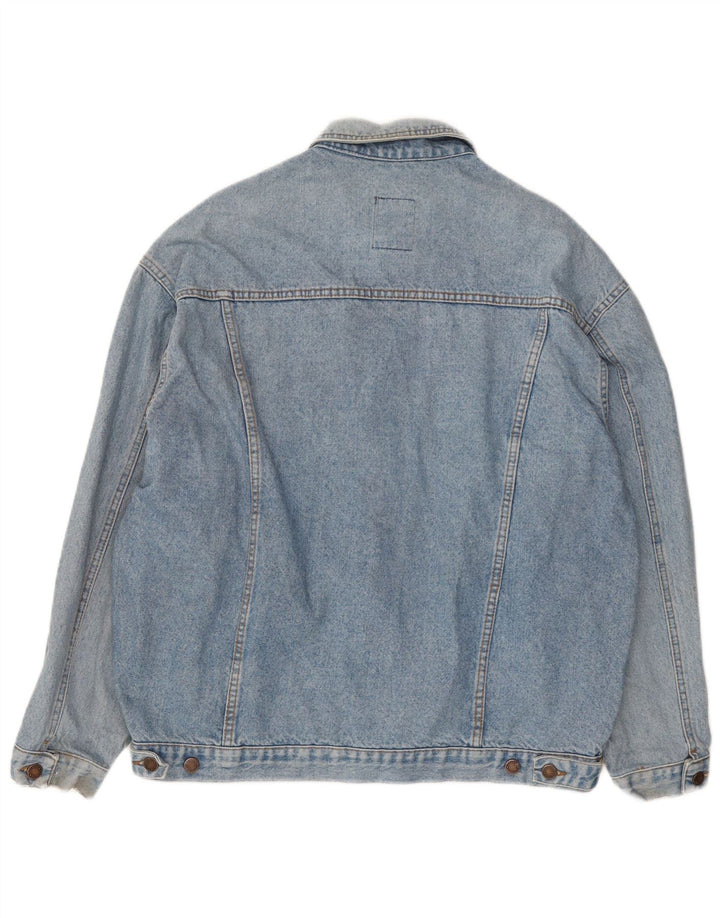 CASSUCI Herre denimjakke UK 42 XL Blå Bomuld