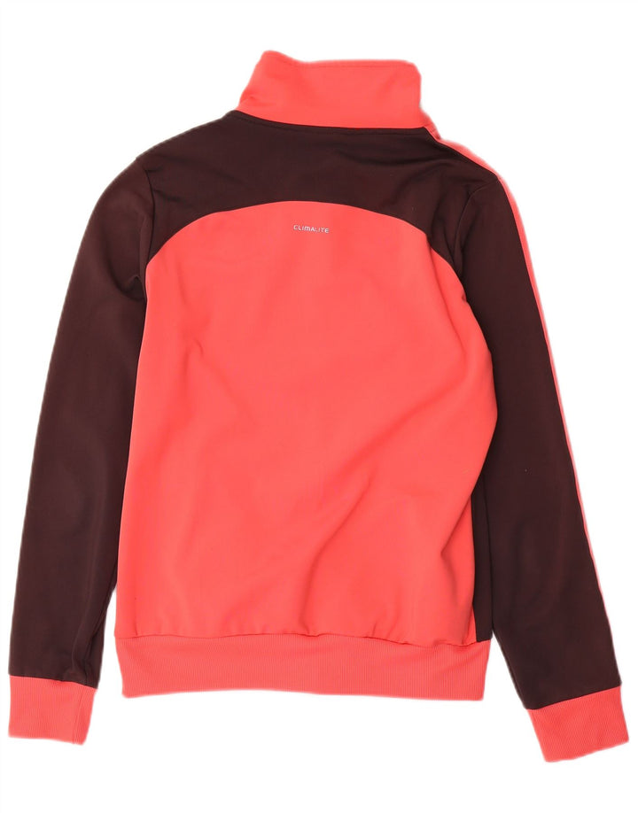 ADIDAS Dame Clima 365 Træningsdragt Topjakke UK 20 2XL Pink Colourblock