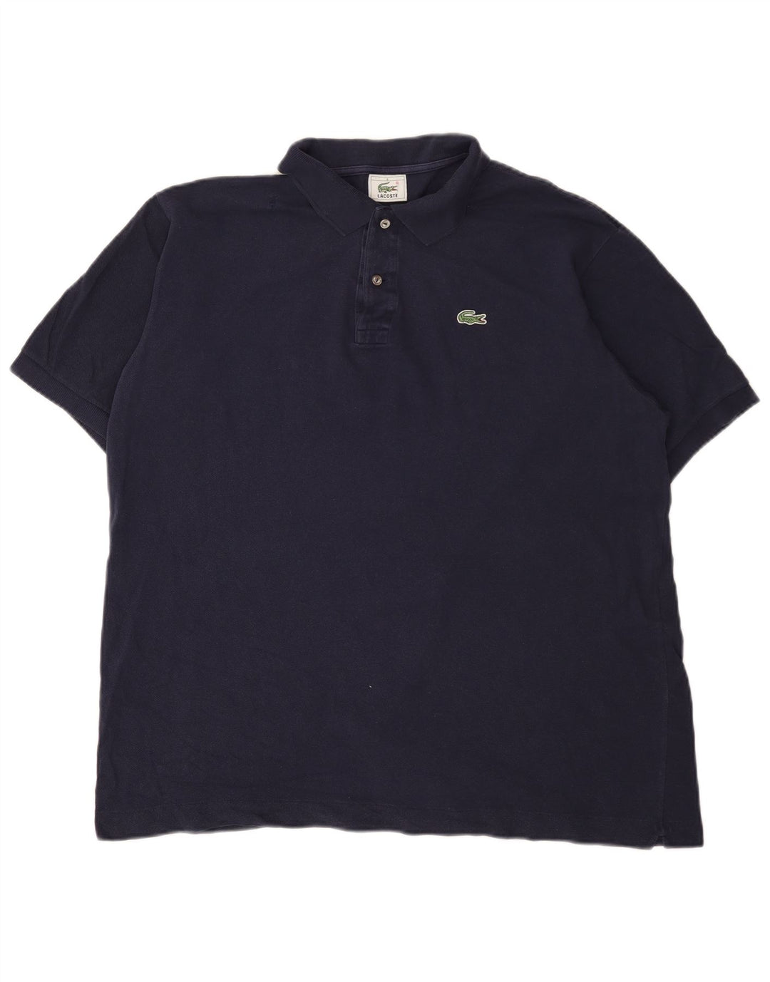 Lacoste herre poloskjorte str. 6 XL marineblå bomuld