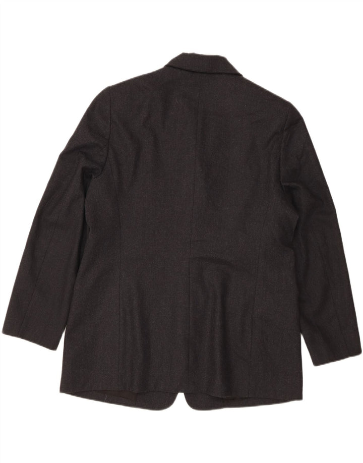 Ferre Dame 4 Button Blazer Jacket UK 20 2XL Grå Flecked