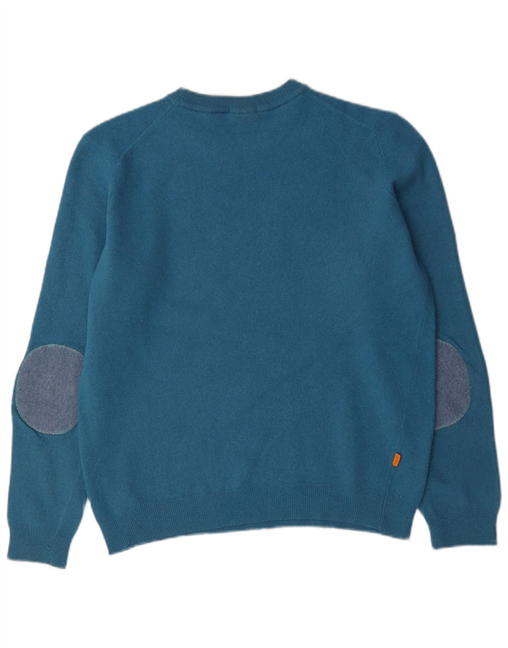 Timberland Dame sweater med rund hals DK 16 Stor blå uld
