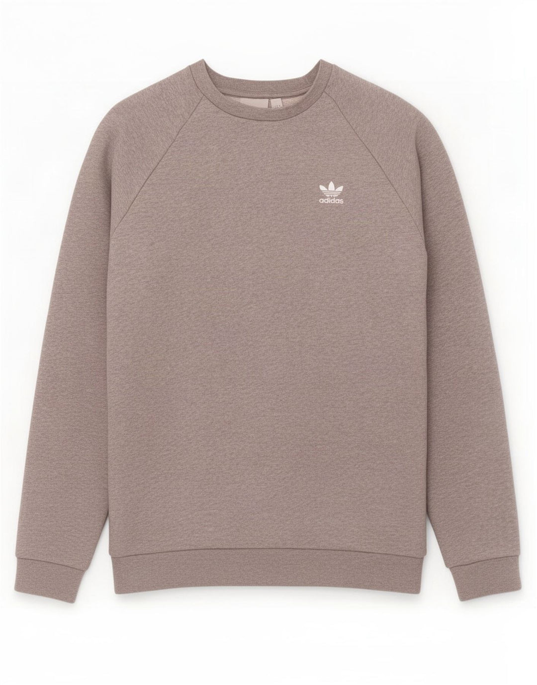 Adidas Sweatshirt-trøje til mænd Medium Grey Flecked Bomuld
