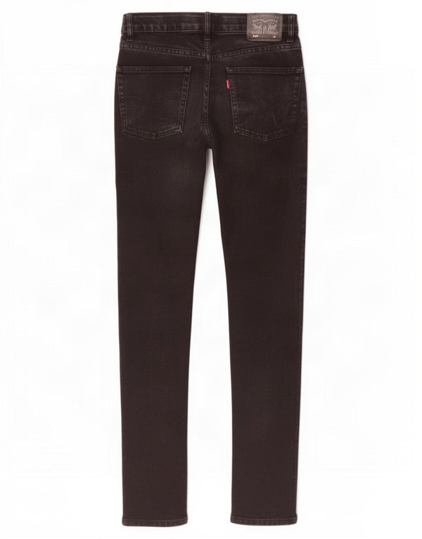 Levi's Boys 510 Skinny Jeans 15-16 år W28 L30 sort bomuld