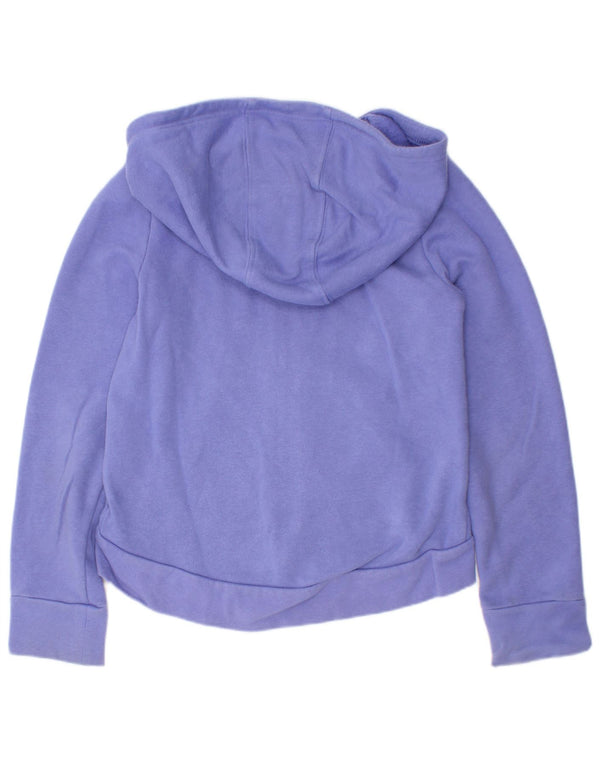 Under Armour piger hættetrøje med lynlås 6-7 år XS Lilla bomuld