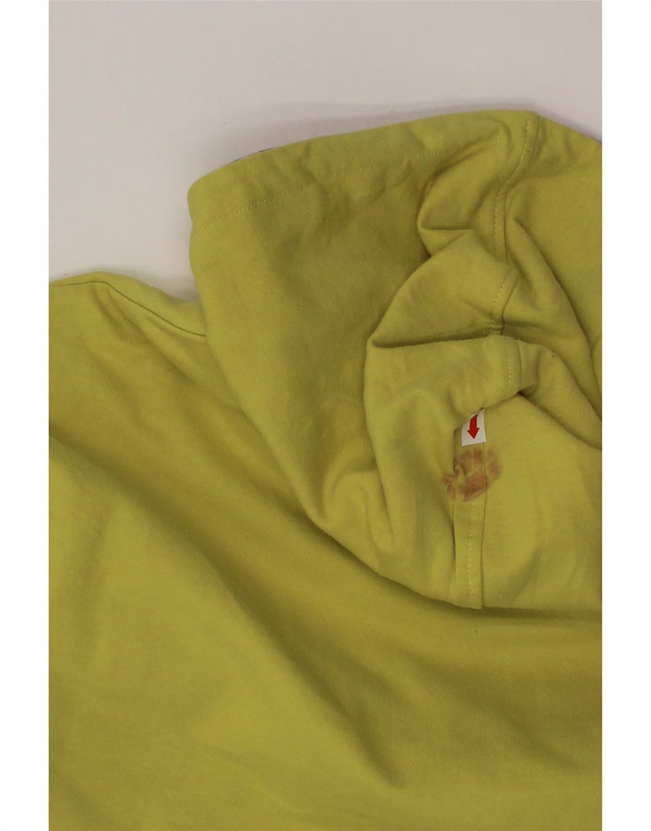 VINTAGE piger grafisk hættejakke vendbar 11-12 år Pink bomuld