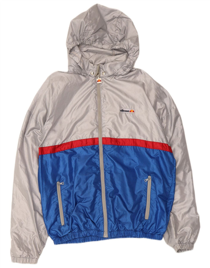 Ellesse Herre Hættetrøje Topjakke IT 50 Medium Sølv Colourblock
