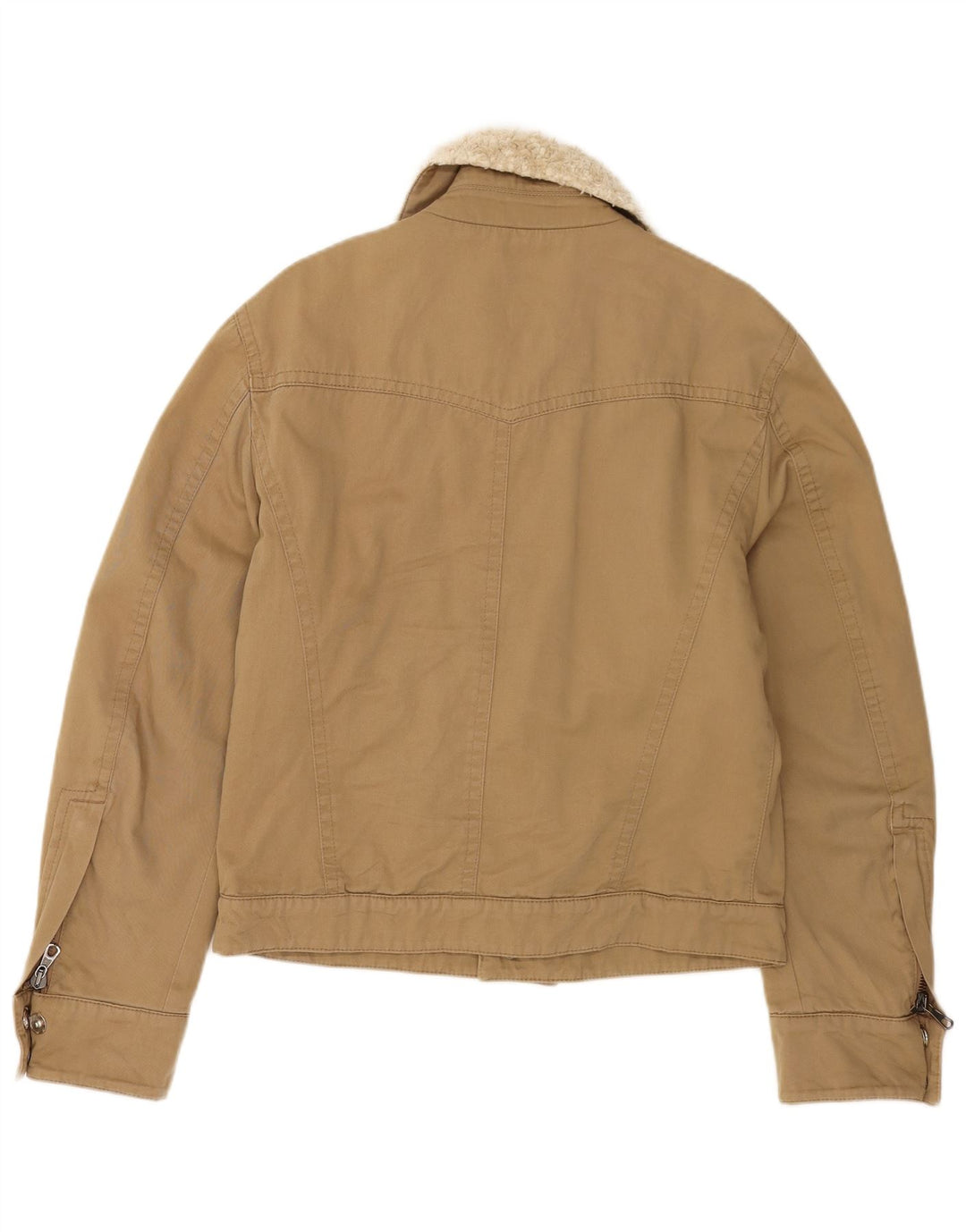 Iceberg Herre Utility Jacket IT 52 XL Beige Bomuld