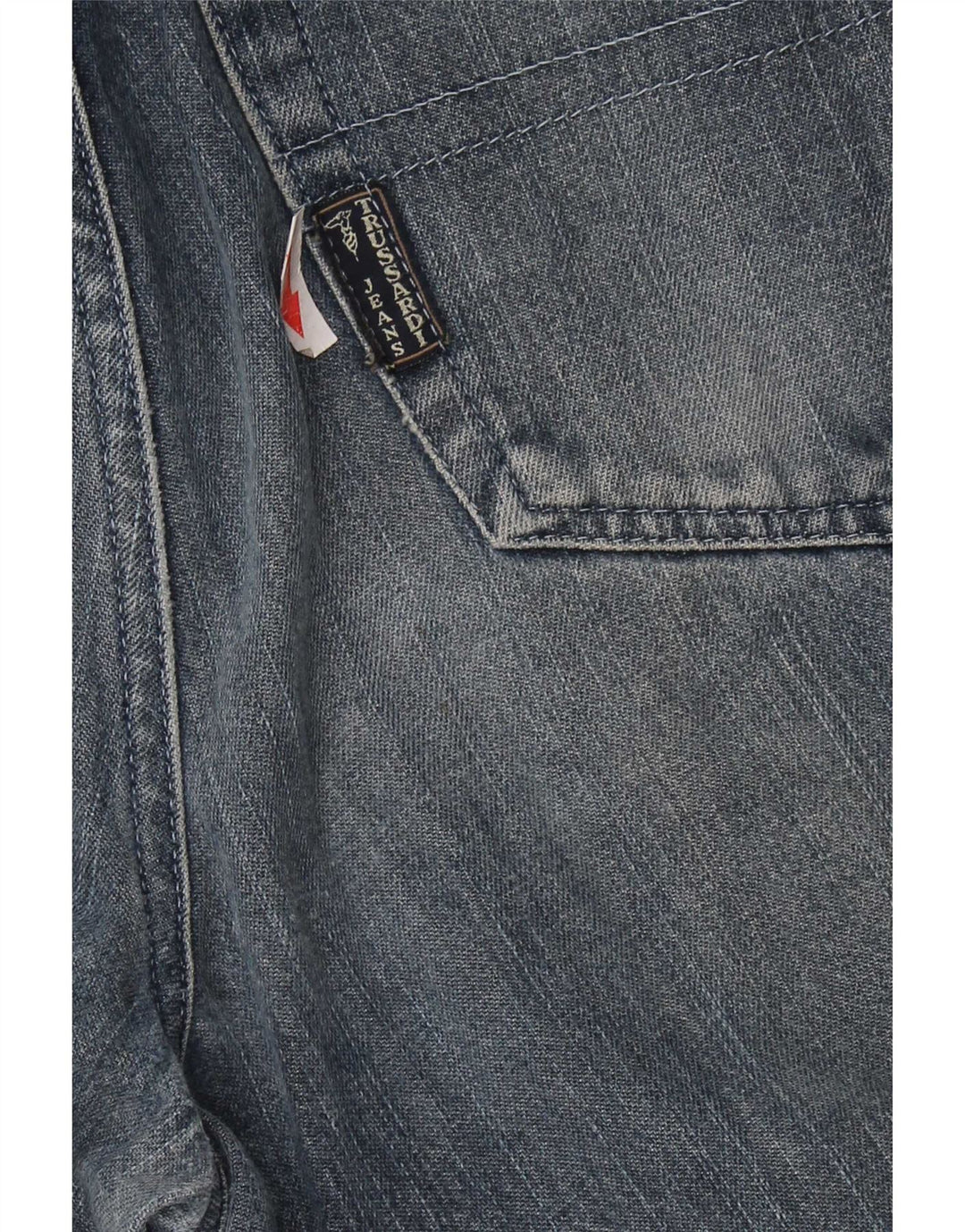 Trussardi herre tilspidsede jeans W36 L34 blå bomuld