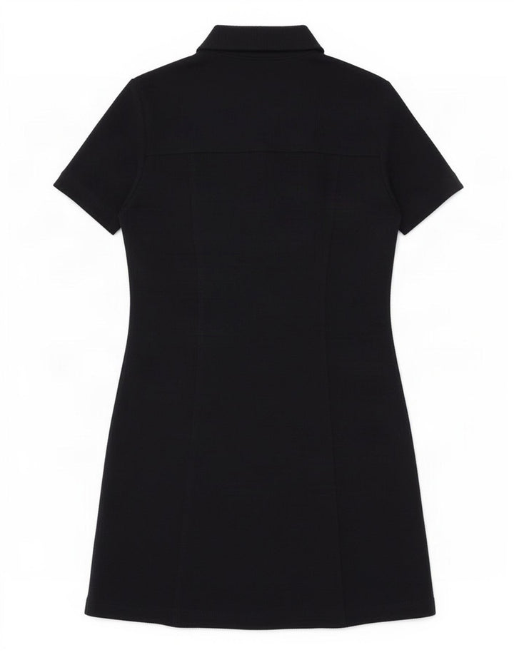 Zara Womens Sheath Dress UK 12 Medium Navy Blue