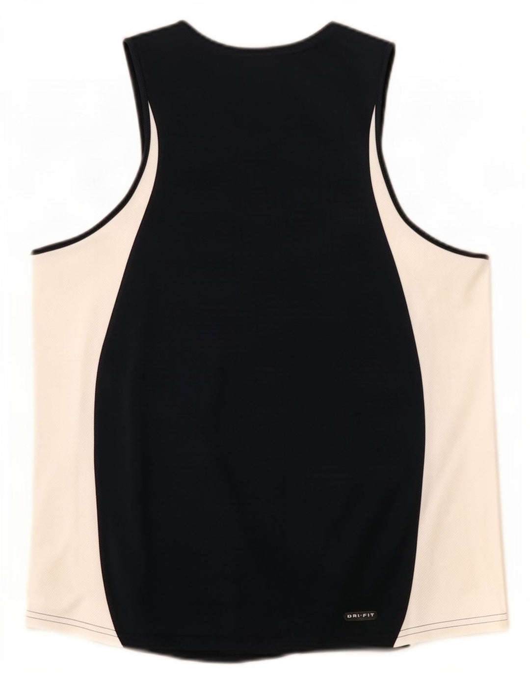 Nike Herre Dri Fit Vest Top Medium Marineblå Colourblock Polyester