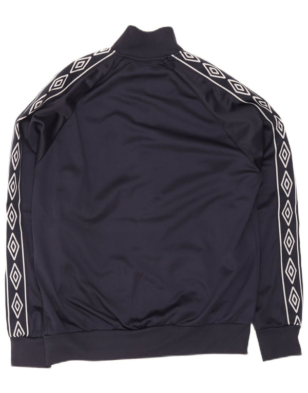 Umbro Herre træningsdragt Topjakke Medium Marineblå Geometrisk Polyester