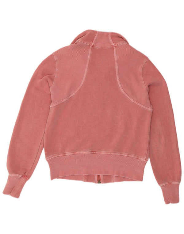 Nike træningsdragt topjakke til kvinder UK 10/12 Medium Pink Bomuld