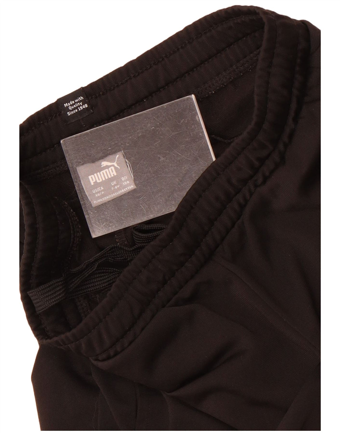 Puma Boys Træningsdragt Bukser Joggers 7-8 år Sort