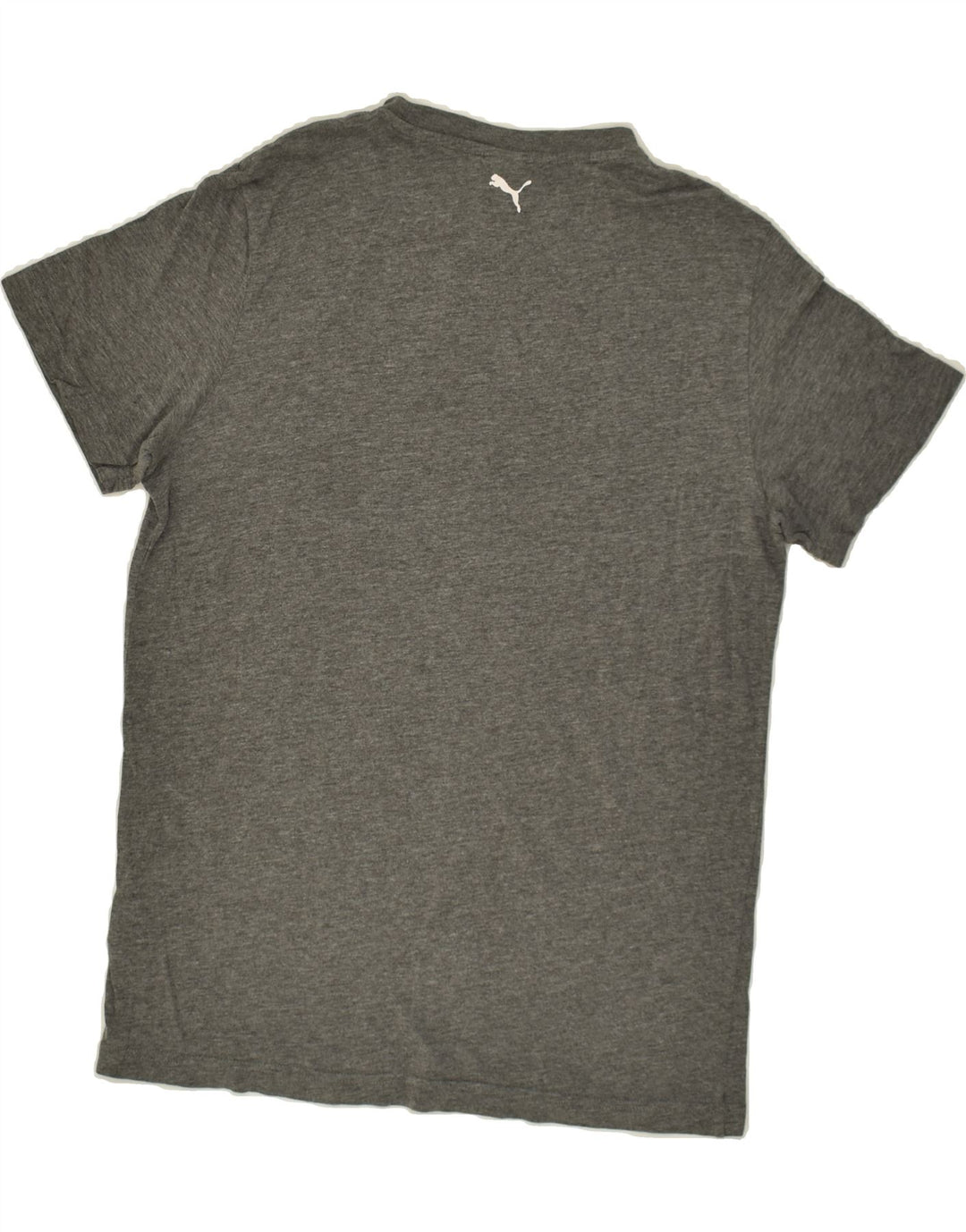 PUMA Girls Graphic T-Shirt Top 14-15 Years 2XL Grey Cotton | Vintage Puma | Thrift | Second-Hand Puma | Used Clothing | Messina Hembry 