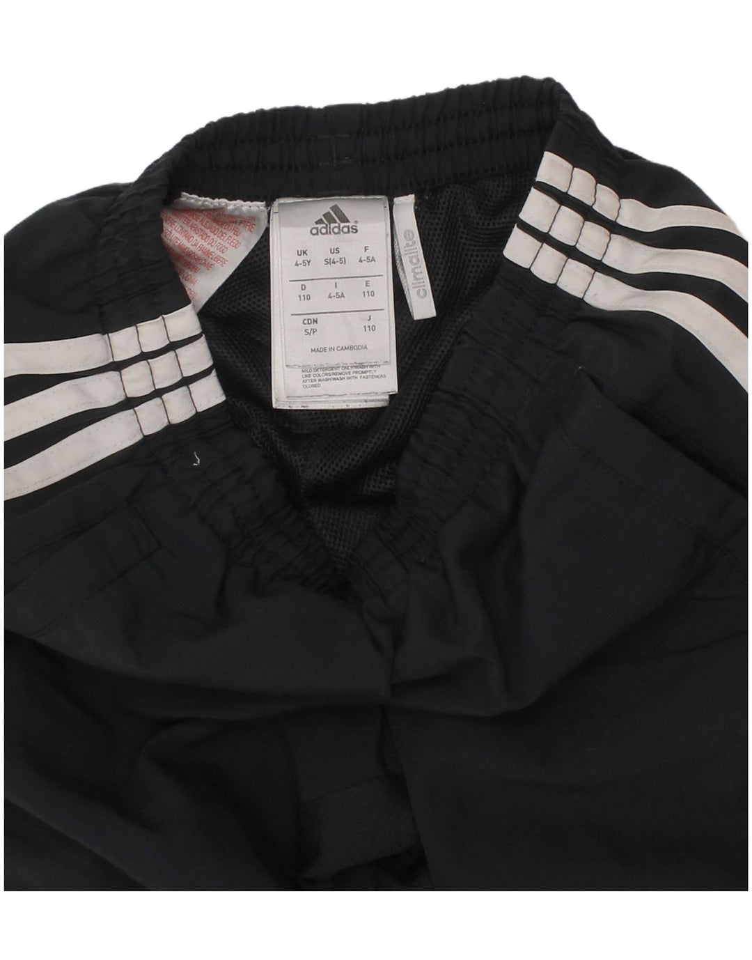 Adidas drenge Climalite træningsdragt Bukser Joggers 4-5 år Grå polyester