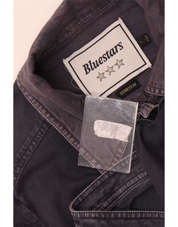 Bluestars Dame denimjakke UK 16 Large Navy Blue Cotton