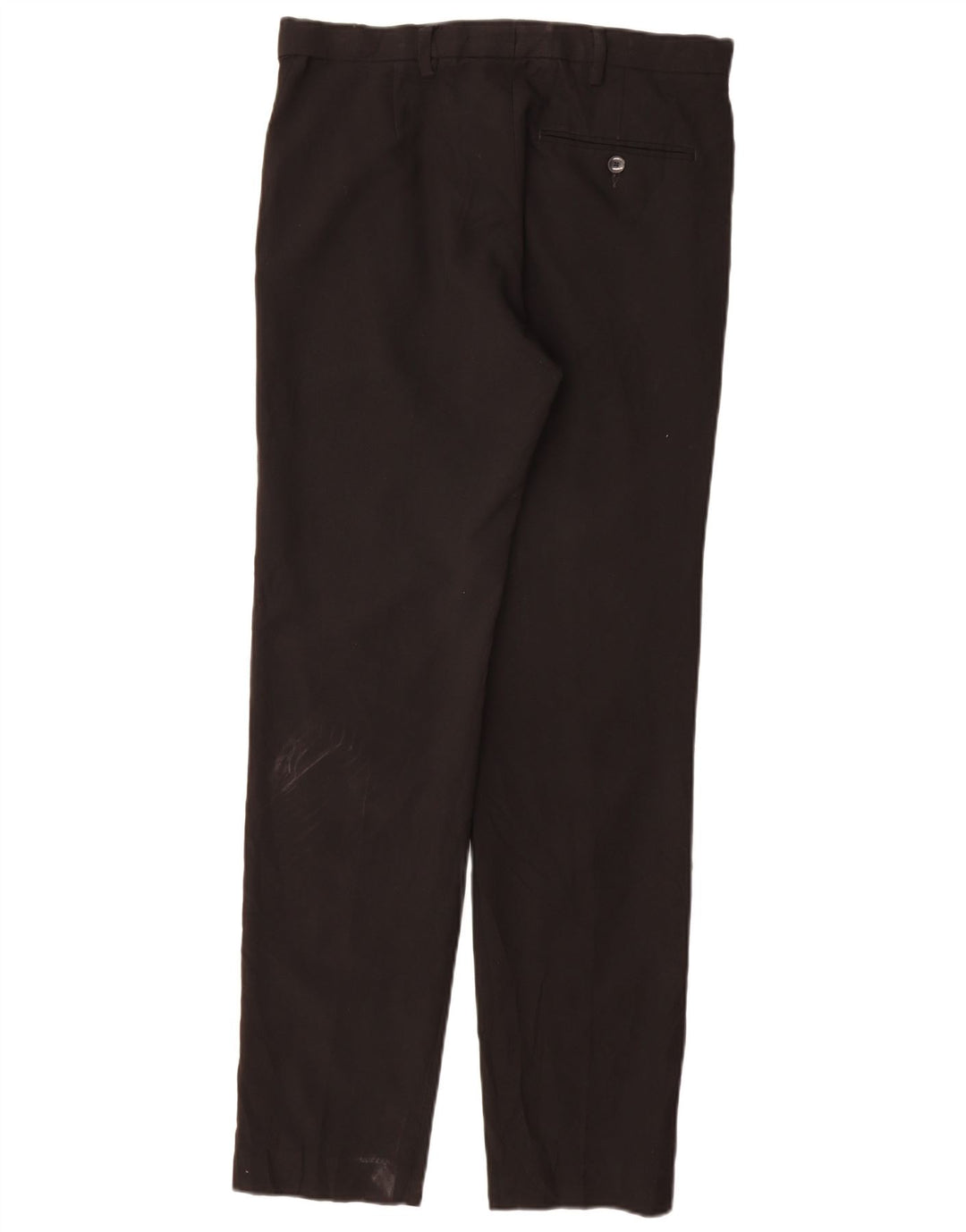 Marks & Spencer Dame Slim Fit Suit Bukser W30 L33 Sort Polyester
