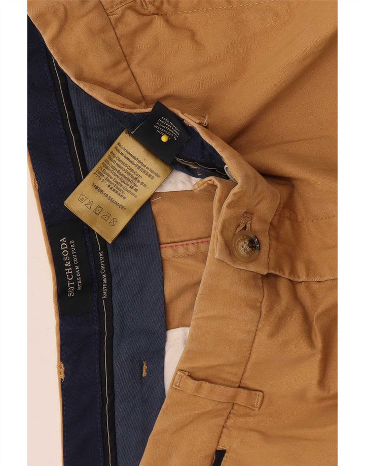 Scotch & Soda Chino Shorts til mænd W33 Medium Beige Bomuld