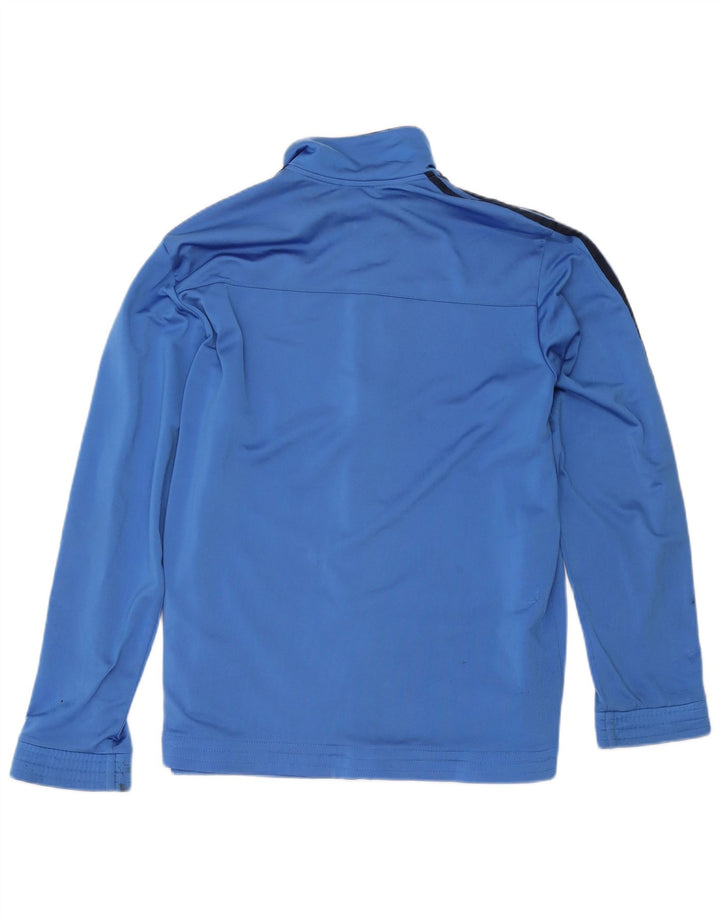 Adidas Herre grafisk træningsdragt Topjakke UK 44/46 Large Blue Polyester