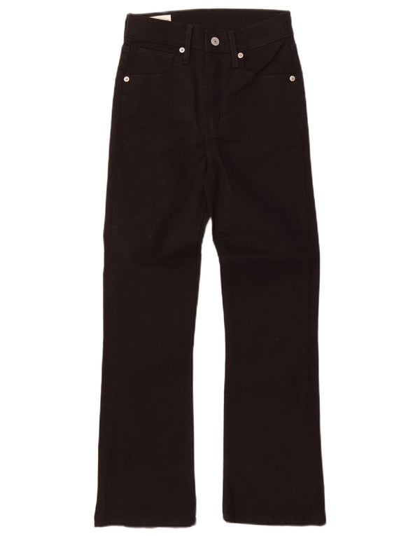 Levi's Dame Bootcut Jeans W24 L26 Sort Bomuld