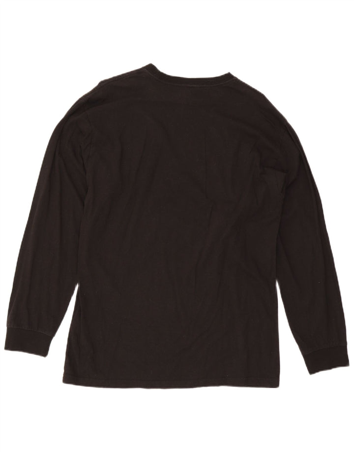 Vans Herre Grafisk Top Langærmet Stor Sort Bomuld