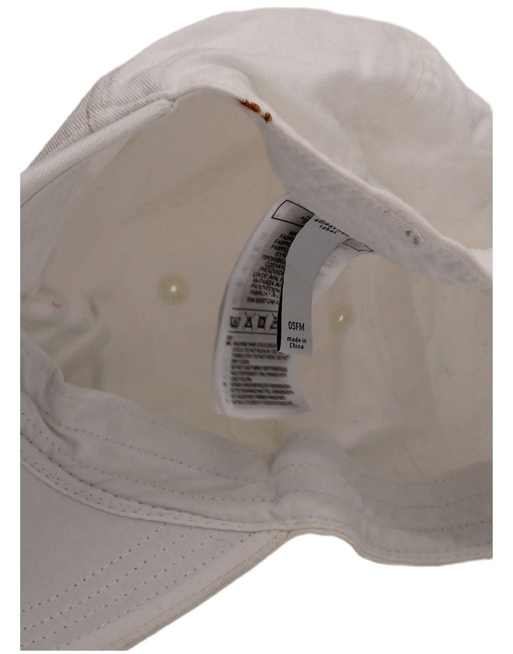 Adidas Herre grafisk baseballkasket One Size hvid bomuld