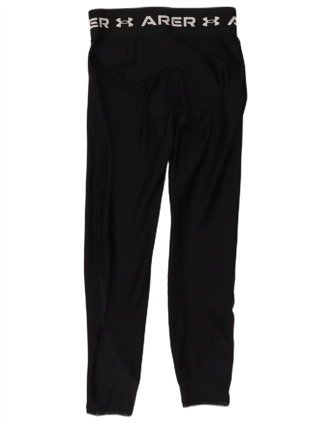 Under Armour Dame Capri Grafiske Leggings UK 4 XS Sort Polyester