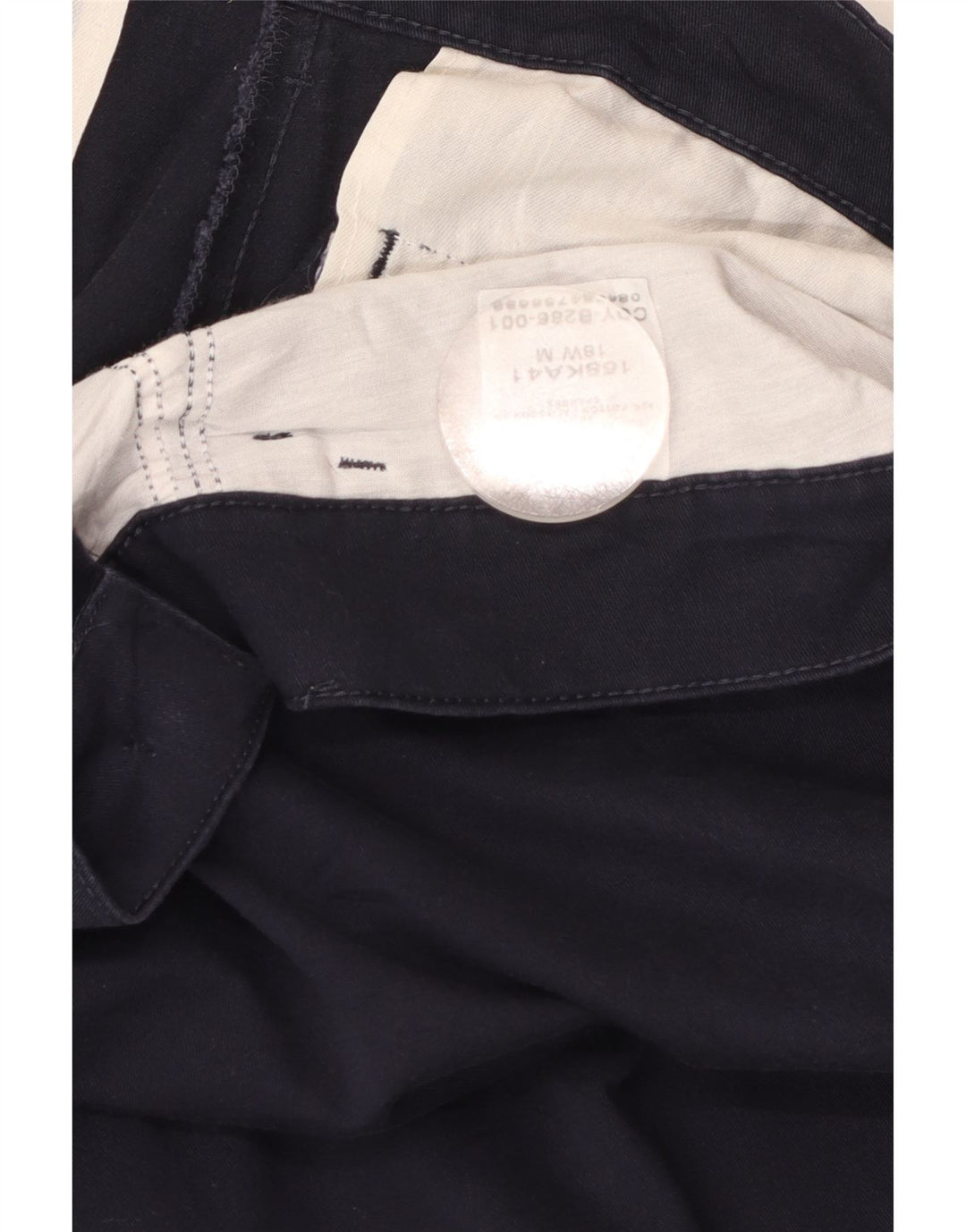 LEE lige fritidsbukser til kvinder US 18 2XL W40 L31 Marineblå bomuld