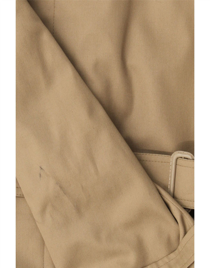 Vintage Trench Coat til mænd IT 46 Lille beige uld