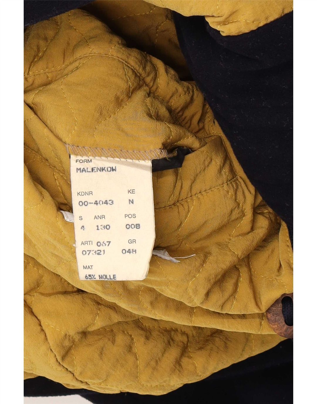Hugo Boss Bomberjakke til mænd IT 48 Mellem marineblå uld