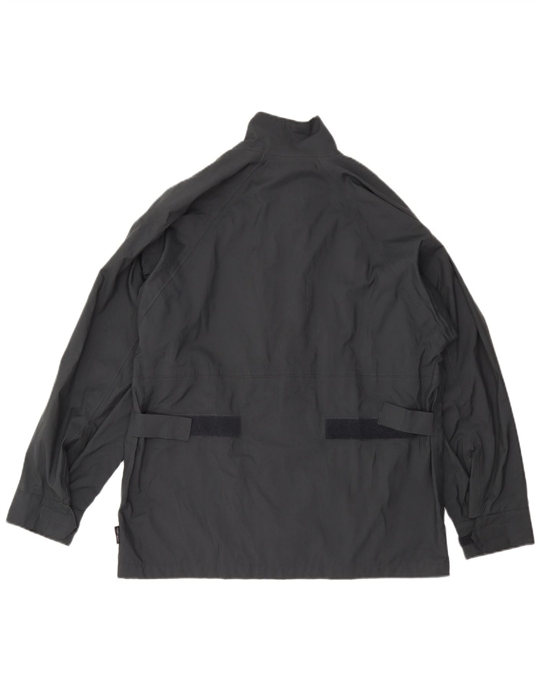 Adidas Dame Oversized Regnjakke UK 12 Medium Grey Polyester