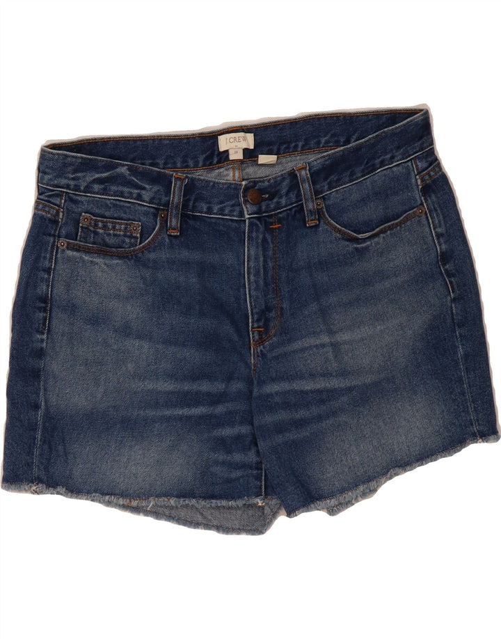 J. CREW Womens Denim Shorts W28 Medium Blue Cotton Vintage J. Crew and Second-Hand J. Crew from Messina Hembry 