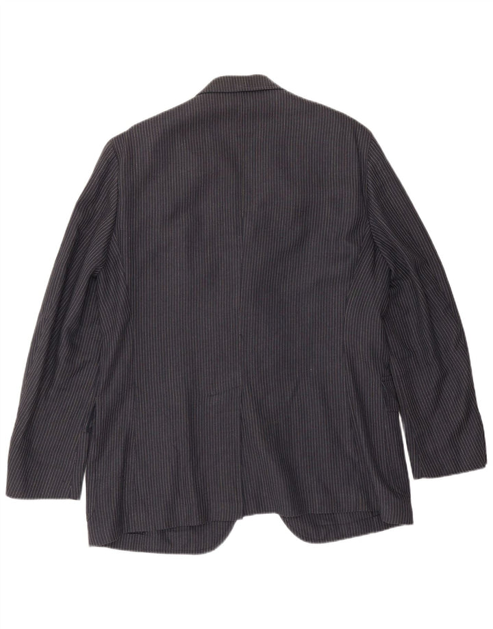 Polo Ralph Lauren Herre Blazer Jacket IT 48 Medium Navy Blue Nålestribe