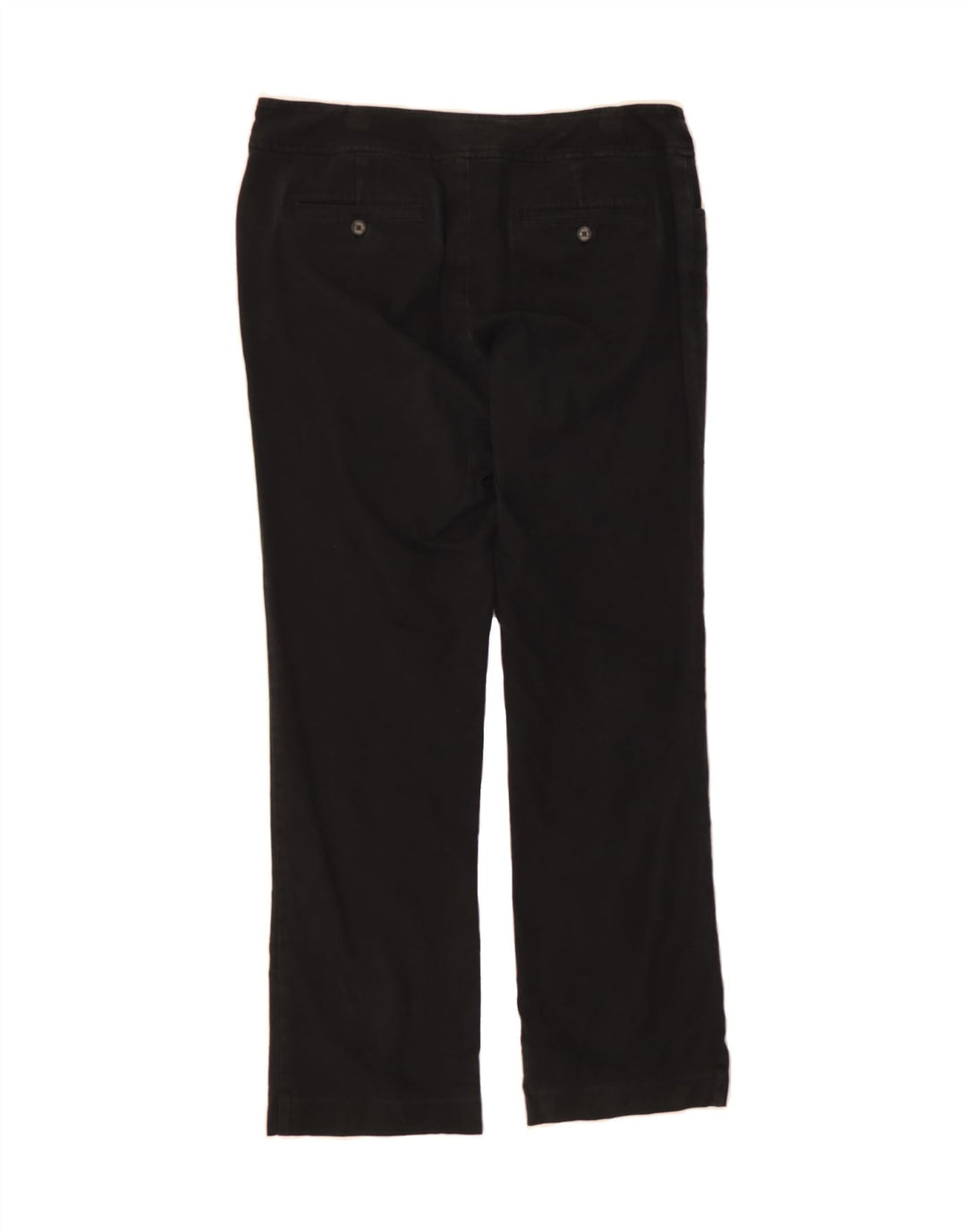 CHAPS Womens Bootcut Casual Trousers US 10 Large W32 L30 Black Cotton Vintage Chaps and Second-Hand Chaps from Messina Hembry 
