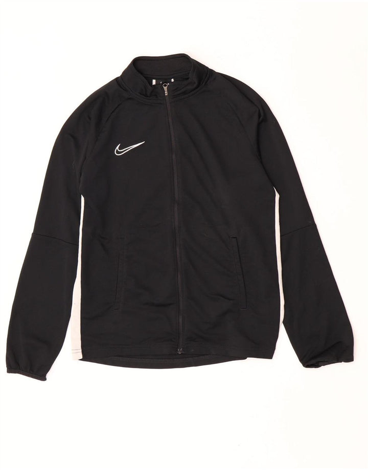 Nike træningsdragt topjakke til drenge 13-14 år XL Sort Colourblock Polyester