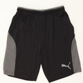 PUMA Mens Sport Shorts Small  Black Colourblock Polyester Vintage Puma and Second-Hand Puma from Messina Hembry 