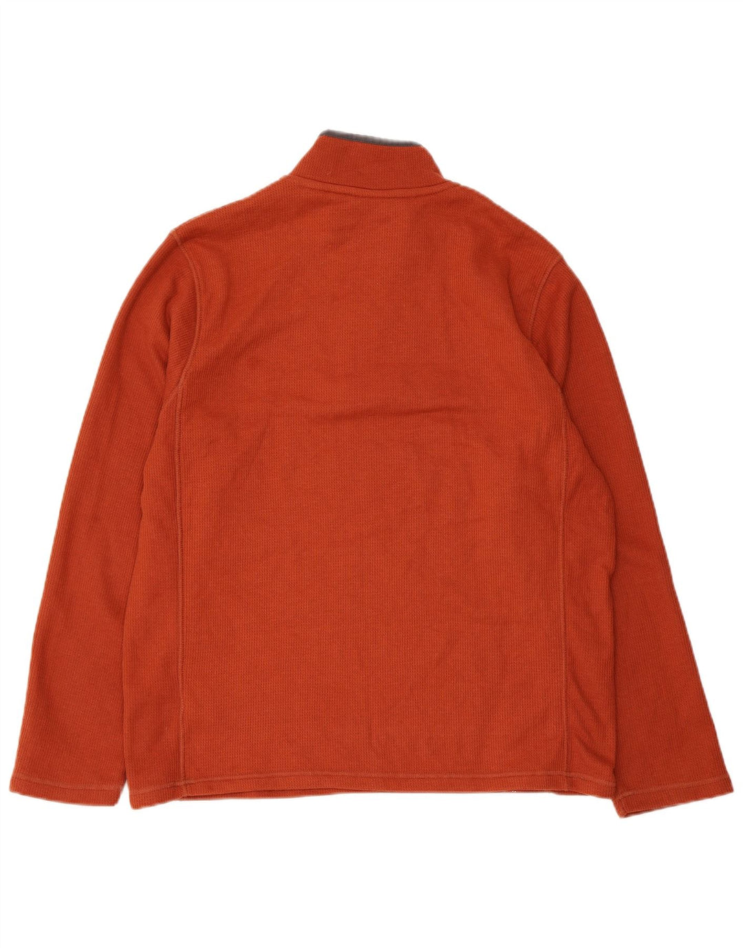 Mountain Warehouse Herre Zip Neck Sweatshirt Jumper Medium Brun Polyester