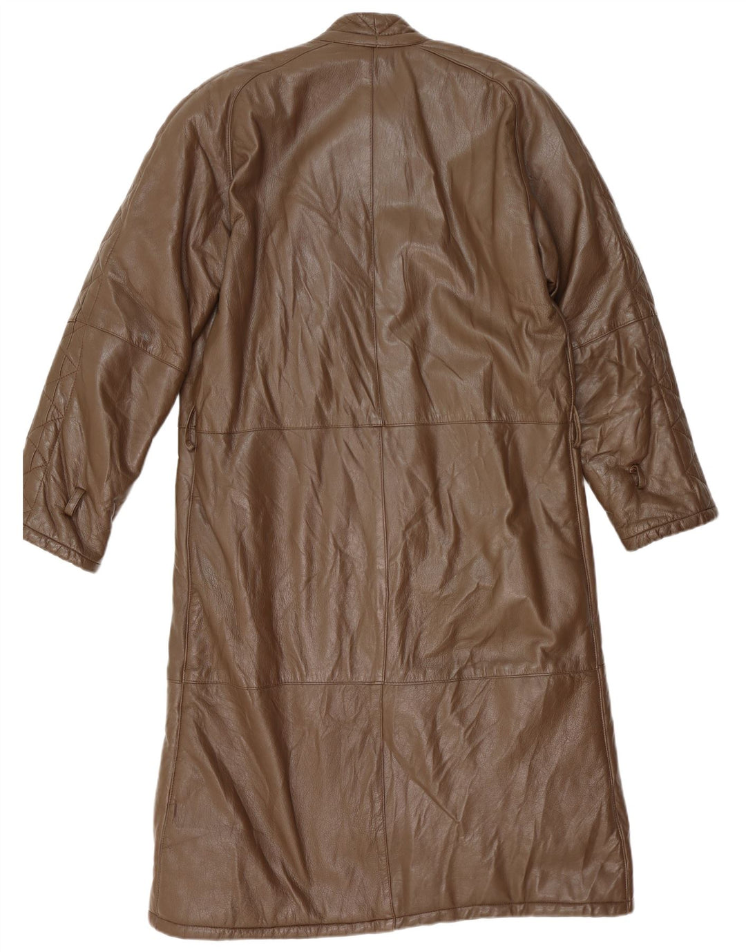 VINTAGE Læderfrakke til mænd UK 38 Medium Brun