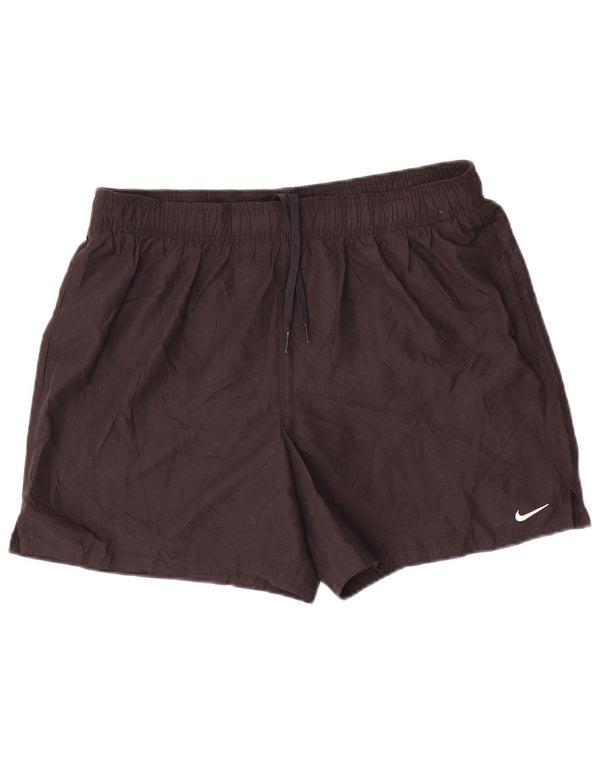 Nike Sportsshorts til mænd, store sorte polyester
