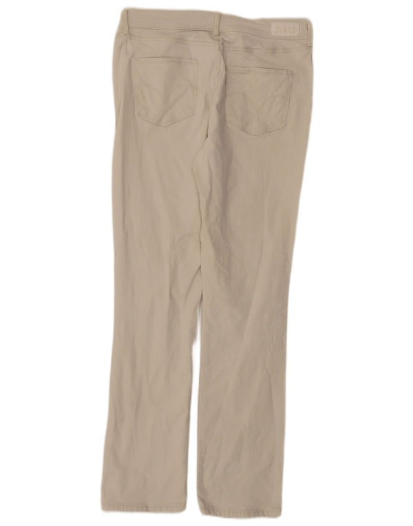 Levi's Dame Mid Rise Skinny Jeans US 12 Large W30 L30 Hvid Bomuld