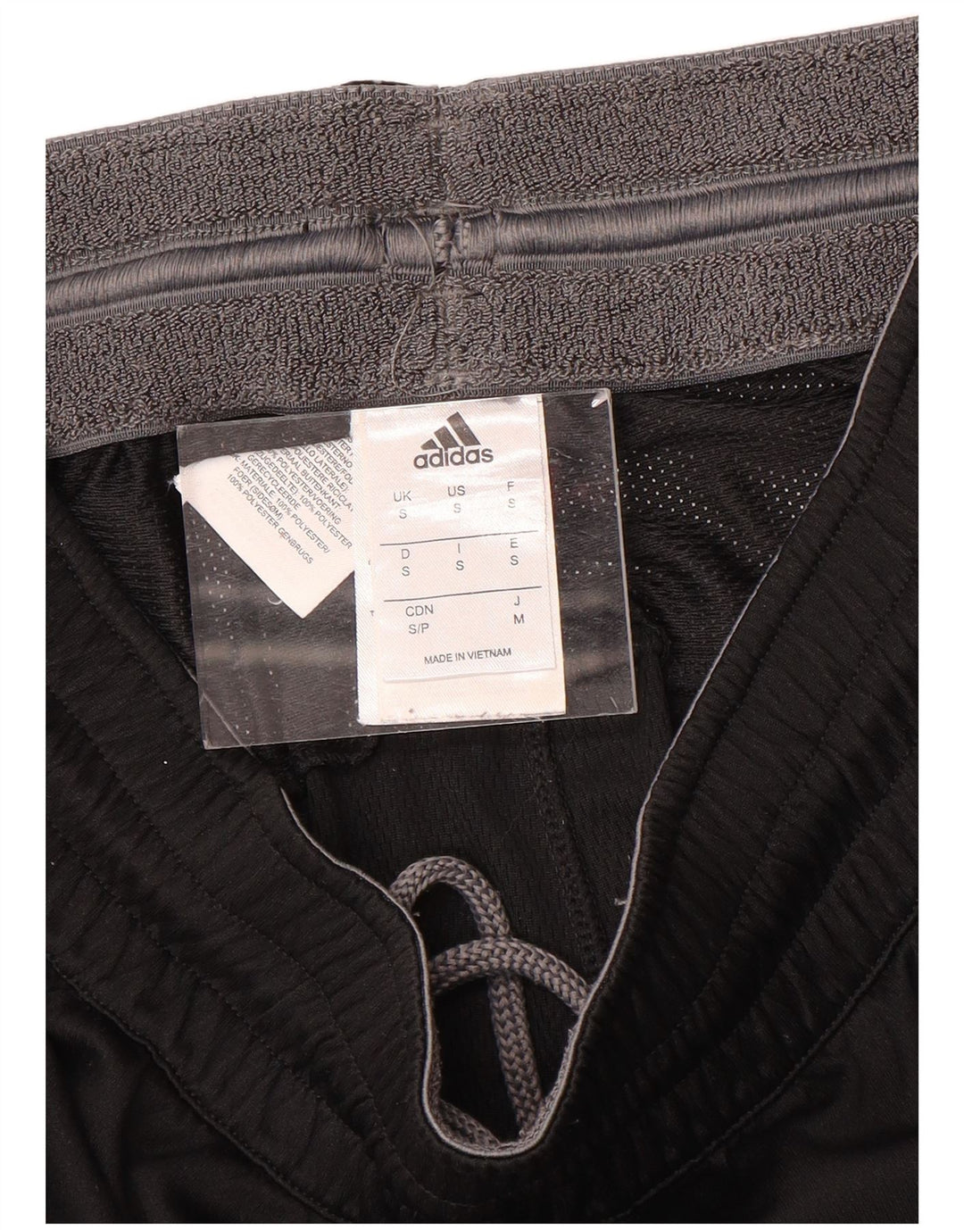 Adidas Sportshorts til mænd Small Black Geometric Polyester
