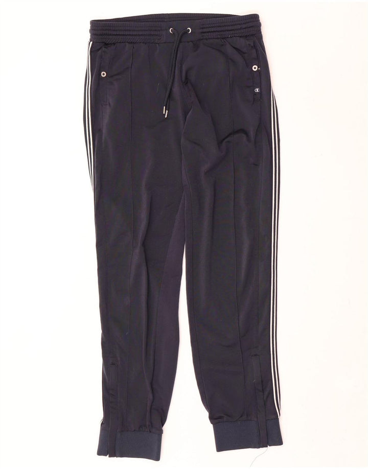 Champion Womens træningsdragt Bukser Joggers UK 14 Medium Navy Blue Polyester