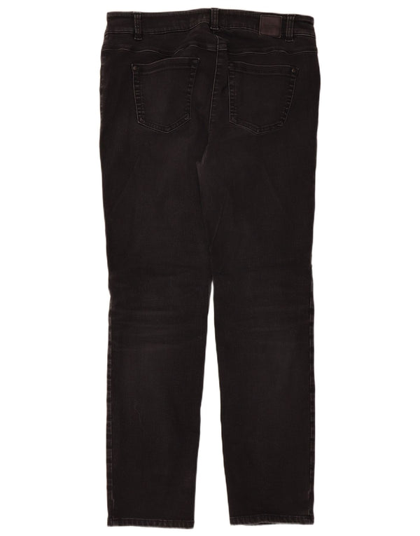 Roxy Womens Slim Jeans UK 18 XL W32 L30 Black Cotton